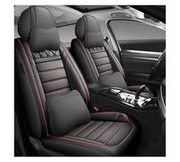 APNWVFO Coche Fundas Asientos para Corolla para Yaris para Prius para Vios para Kluger para Sequoia para Rush para Avalon para Avanza Cubierta Asiento Coche(Black Red 5 Seat-B)