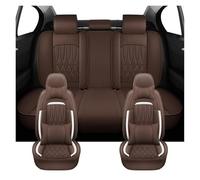 APNWVFO Coche Fundas Asientos para Dodge para Journey para Nitro para Caliber para Challenger para RAM 1500 Fundas Universales para Asientos Coche(-Coffee)