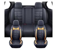 APNWVFO Coche Fundas Asientos para Dodge para Viaje para Challenger para Calibre para Nitro para RAM 1500 Fundas Asiento Coche(Stanard-Orange)