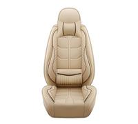 APNWVFO Coche Fundas Asientos para Duster Todos Los Modelos para Kadjar para Scenic para Espace para Fluence para Koleos Funda para Asiento Coche(Beige 5 Seat-B)