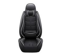 APNWVFO Coche Fundas Asientos para Duster Todos Los Modelos para Kadjar para Scenic para Espace para Fluence para Koleos Funda para Asiento Coche(Black White 5 Seat-B)