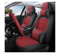 APNWVFO Coche Fundas Asientos para Duster Todos Modelos para Kadjar para Scenic para Espace para Fluence para Koleos Cubierta Asiento Coche Cobertura Completa(Red Black 5 Seat-B)