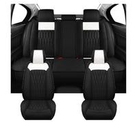 APNWVFO Coche Fundas Asientos para Geely para Atlas para Tugella para Coolray para Geometry C E M6 G6 A Fundas para Asientos De Coche(Stanard-Black)
