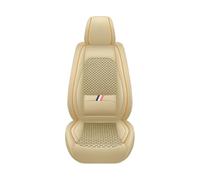 APNWVFO Coche Fundas Asientos para L200 para ASX para Outlander para Eclipse para Cross para Lancer X para Pajero para Fundas Asientos Coche Deportivo(1PC-Beige)