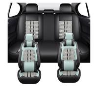 APNWVFO Coche Fundas Asientos para Mitsubishi L200 para ASX para Outlander para Eclipse para Cross para Lancer X para Pajero para Deportivo Fundas Asientos Coche(Luxury-Green)