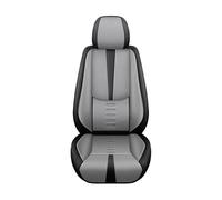 APNWVFO Coche Fundas Asientos para Mitsubishi L200 para ASX para Outlander para Eclipse para Cross para Lancer X para Pajero para Deportivo Fundas Asientos Coche(1PC-Grey)