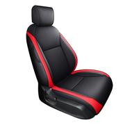 APNWVFO Coche Fundas Asientos para Mitsubishi para Eclipse para Cross para Lancer X para ASX para Outlander para Pajero para Fundas Asiento Coche Deportivo(1PC-Black Red)