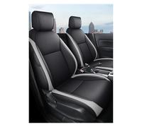 APNWVFO Coche Fundas Asientos para Skoda para Yeti para Kodiaq para Superb 2 3 para Karoq para Rapid para Octavia para A3 para A5 Fundas Asiento Coche(Full Set-Black White)