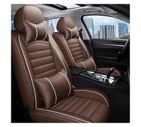 APNWVFO Coche Fundas Asientos para X-Trail para Versa para Sulphy para Teana para Sentra para Maxima para Murano para Rogue Cubierta Asiento Cobertura Completa(Coffee 5 Seat Pillow)