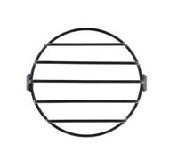 APNWVFO Cubierta Faro Motocicleta Protector Universal De Faros Motocicleta Para CG125 GN125 Lámpara Luz Motocicleta 6,5 Pulgadas Cubierta Metal Máscara Parrilla Malla(Dark Grey)