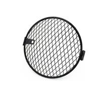 APNWVFO Cubierta Faro Motocicleta Protector Universal De Faros Motocicleta Para CG125 GN125 Lámpara Luz Motocicleta 6,5 Pulgadas Cubierta Metal Máscara Parrilla Malla(Blue)