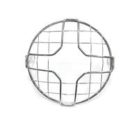 APNWVFO Cubierta Faro Motocicleta Protector Universal De Faros Motocicleta Para CG125 GN125 Lámpara Luz Motocicleta 6,5 Pulgadas Cubierta Metal Máscara Parrilla Malla(Army Green)