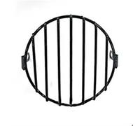 APNWVFO Cubierta Faro Motocicleta Protector Universal Faros Para Motocicleta CG125 GN125 Lámpara Luz Motocicleta 6,5 Pulgadas Cubierta Metal Máscara Parrilla Malla(Clear)