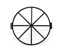 APNWVFO Cubierta Faro Motocicleta Protector Universal Faros Para Motocicleta CG125 GN125 Lámpara Luz Motocicleta 6,5 Pulgadas Cubierta Metal Máscara Parrilla Malla(Ivory)