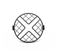 APNWVFO Cubierta Faro Motocicleta Protector Universal Faros Para Motocicleta CG125 GN125 Lámpara Luz Motocicleta 6,5 Pulgadas Cubierta Metal Máscara Parrilla Malla(G)