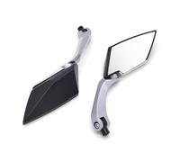 APNWVFO Espejos Laterales Motocicletas para YBR 125 para YZF R15 para TMAX 500 530 XP500 XP530 Espejo Retrovisor De Motocicleta Espejos Laterales De Motocicleta Espejo Scooter