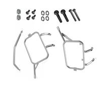 APNWVFO para ZONTES ZT703 ZT703F ZT 703 703F, portaequipajes Caja Superior, portaequipajes Caja Trasera, Soporte alforjas Motocicleta Portaequipajes Motocicleta(Plata)