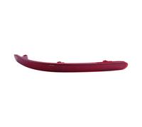 APNWVFO Reflector Parachoques Trasero para VW para Touareg 2002 2003-2009 2010 Lado Izquierdo N/S Cubierta Lente Roja Reflector Parachoques Trasero Sin Luz