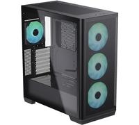 APNX C1 Midi-Tower ATX-Gehäuse, Tempered Glass - schwarz