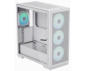 APNX C1 RGB Midi Tower Cristal Templado USB-C Blanca