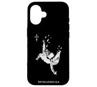Apocalipsis 12:9 - Arte Bíblico de Satanás Ángel Caído Carcasa para iPhone 16