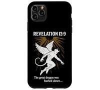 Apocalipsis 12:9 - El Gran Dragón Verso Bíblico Cristiano Carcasa para iPhone 11 Pro MAX
