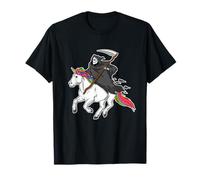 Apocalíptico Jinete Caballo Divertido Traje misántropo Camiseta