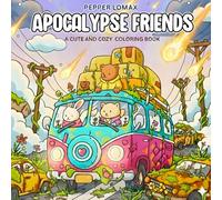 Apocalypse Friends Coloring Book: A Cute and Cozy Post-Apocalyptic Journey for Adults & Teens to Color