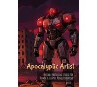 Apocalyptic Artist - Portable Sketching Studio for Comic & Graphic Novel Planning: An all-in-one organized sketchbook designed specifically for aspiring comic book, manga, and graphic novel artists.
