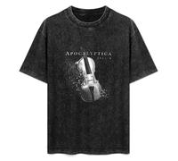 Apocalyptica - Camiseta unisex para hombre, color negro, Negro, M