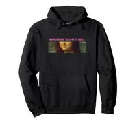 apoh Da Vinci Mona Lisa Funny Smile Meme Arte Gráfico PAPL038 Sudadera con Capucha