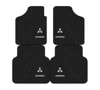 APOINBV 4 Piezas Personalizadas Alfombra Coche,para Mitsubishi Montero 1995-2006 Antideslizantes Delanteras Traseras Suelo Esterillas Accesorios Interiores