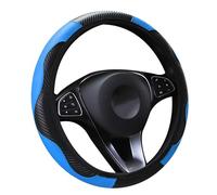 APOINBV Funda Volante Coche para VW Tayron II 2024 2025 7-Seat Protector Volante Transpirable y Antideslizante Cubre Microfibra Cuero, Accesorios Coche,C 37cm-38cm