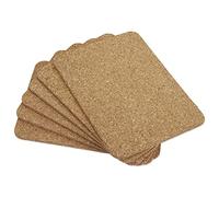 Apollo Tools Juego de 6 manteles Individuales de Corcho de 28 x 20 cm, Multicolor, 28x0.6x20.5, 6