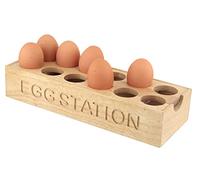 Apollo Estación de Huevos RB 12, Madera, marrón, 32 x 12 x 8 cm