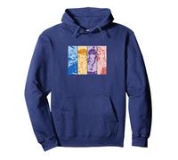 Apollo Justice: Ace Attorney Trilogy ~Girls Selection~ Sudadera con Capucha, Unisex para Adultos, Azul Marino, M