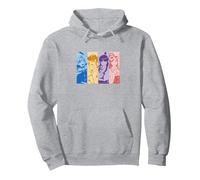 Apollo Justice: Ace Attorney Trilogy ~Girls Selection~ Sudadera con Capucha, Unisex para Adultos, Gris Jaspeado, XL