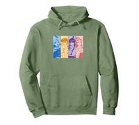 Apollo Justice: Ace Attorney Trilogy ~Girls Selection~ Sudadera con Capucha, Unisex para Adultos, Verde Salvia, XXL