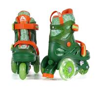 Apollo Kids My 1st Skates Adjustable - Patines de ruedas ajustables para niños, talla 26-30, patines para niñas y niños, ideales para principiantes, patines de entrenamiento con doble freno