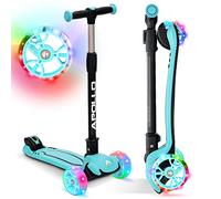 Apollo KidsPro 4 Patinete Niño | Patinete Niña Plegable | Patinete 3 Ruedas Ajustable en Altura | Scooter para Niños de 3 Años | Patinete Infantil con Ruedas LED