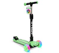 Apollo KidsPro 4 Patinete Niño | Patinete Niña Plegable | Patinete 3 Ruedas Ajustable en Altura | Scooter para Niños de 3 Años | Patinete Infantil con Ruedas LED
