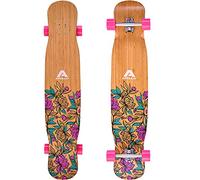 Apollo Longboard Dancing - 117 X 24 cm - Rodamientos ABEC-9 - Monopatín Longboard Elegante - Dancing para Principiantes y Expertos - Apto para Todos los Trucos y Movimientos - Cruiser Longboard