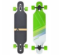 Apollo Longboard edición Especial Tabla Completa, con rodamientos de Bolas ABEC Alta velicidad, Drop-Through Freeride Skate Cruiser Boards