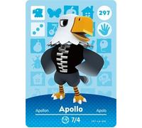Apollo - Nintendo Animal Crossing Happy Home Designer Amiibo Card - 297 by Nintendo