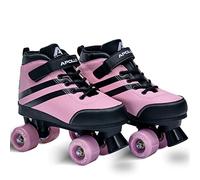 Apollo Patines 4 Ruedas con Bota Blanda Disco Roller - Patines Niña y Mujer - Tallas 31 a 34