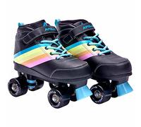 Apollo Patines 4 Ruedas con Bota Blanda Disco Roller - Patines Niña y Patines Niña, Adolescentes y Adultos - Cómodos Patines de 4 Ruedas Mujer - Tallas 31 a 43