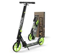 Apollo Phantom Pro City Scooter - Ruedas XXL, Plegable, Altura Regulable, Patinete para Adultos, niños y jóvenes, Compacto