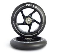 Apollo Ruedas Stunt Scooter - Dos Ruedas Profesionales de 100mm con núcleo de Aluminio - 2X rodamientos de Bolas ABEC 9, Rueda para Patinete Ruedas de Recambio adecuadas para Stunt