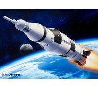 Apollo Saturn V Rocket Cohete Espacial 1:144 Plástico Modelo Kit 04909 Revell