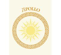 Apollo Sketchbook | Greek Mythology Drawing Journal | 8.5x11 250 pages drawing, writing, character development